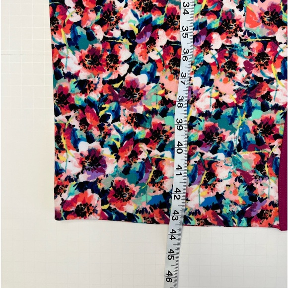 Nicole by Nicole Miller Floral Print Pencil Midi Dress Size XL - Picture 16 of 16